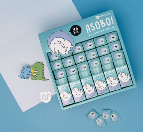 Hedgehog jelly rubber