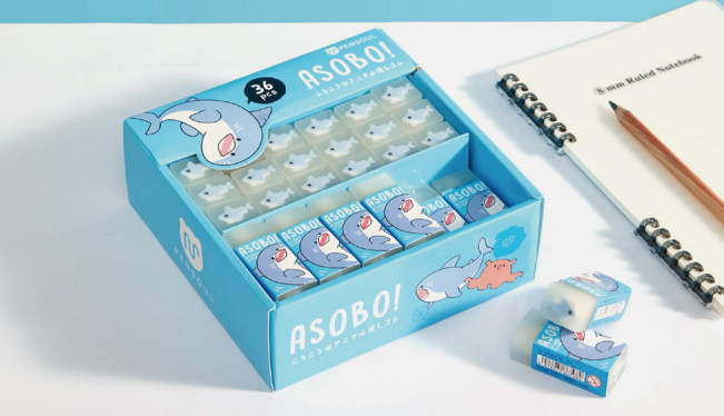 Shark Ghost Jelly eraser