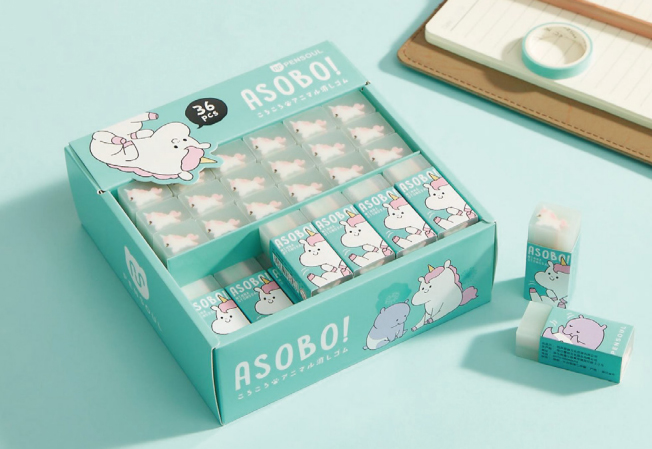 Unicorn jelly eraser