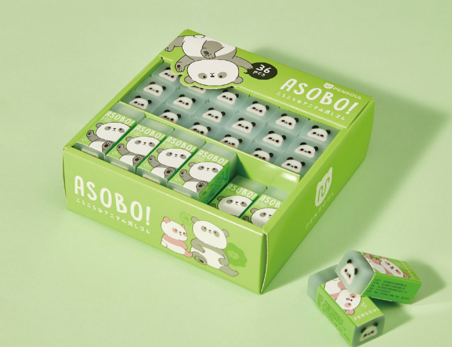 Panda jelly eraser